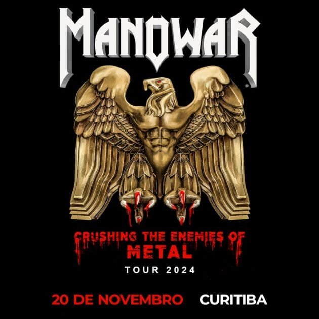 Manowar Flyer divulgação Brasil